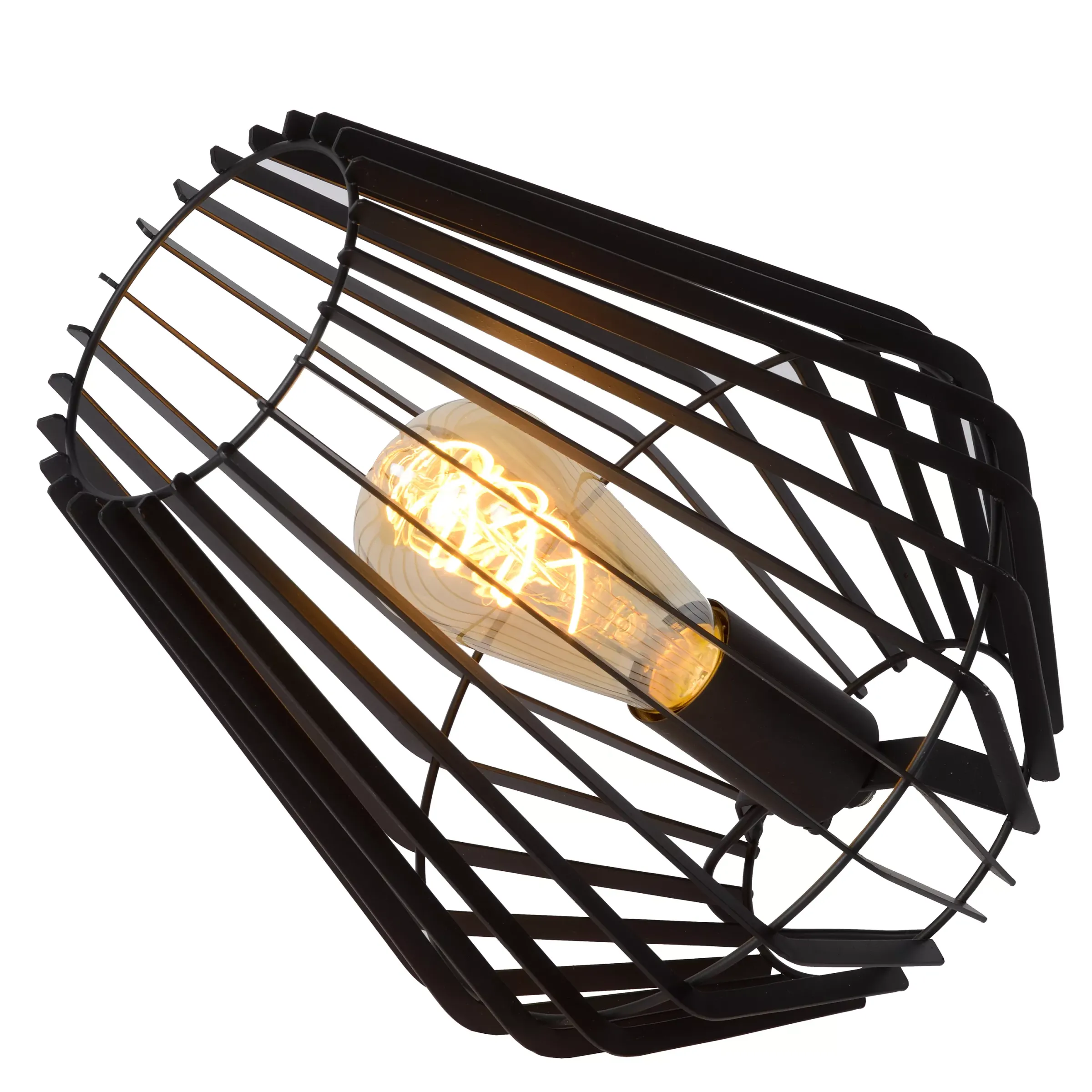 REDA - Tafellamp - 1xE27 - Zwart*Lucide New