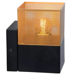 RENATE - Wandlamp - 1xE27 - Mat Goud / Messing*Lucide Best