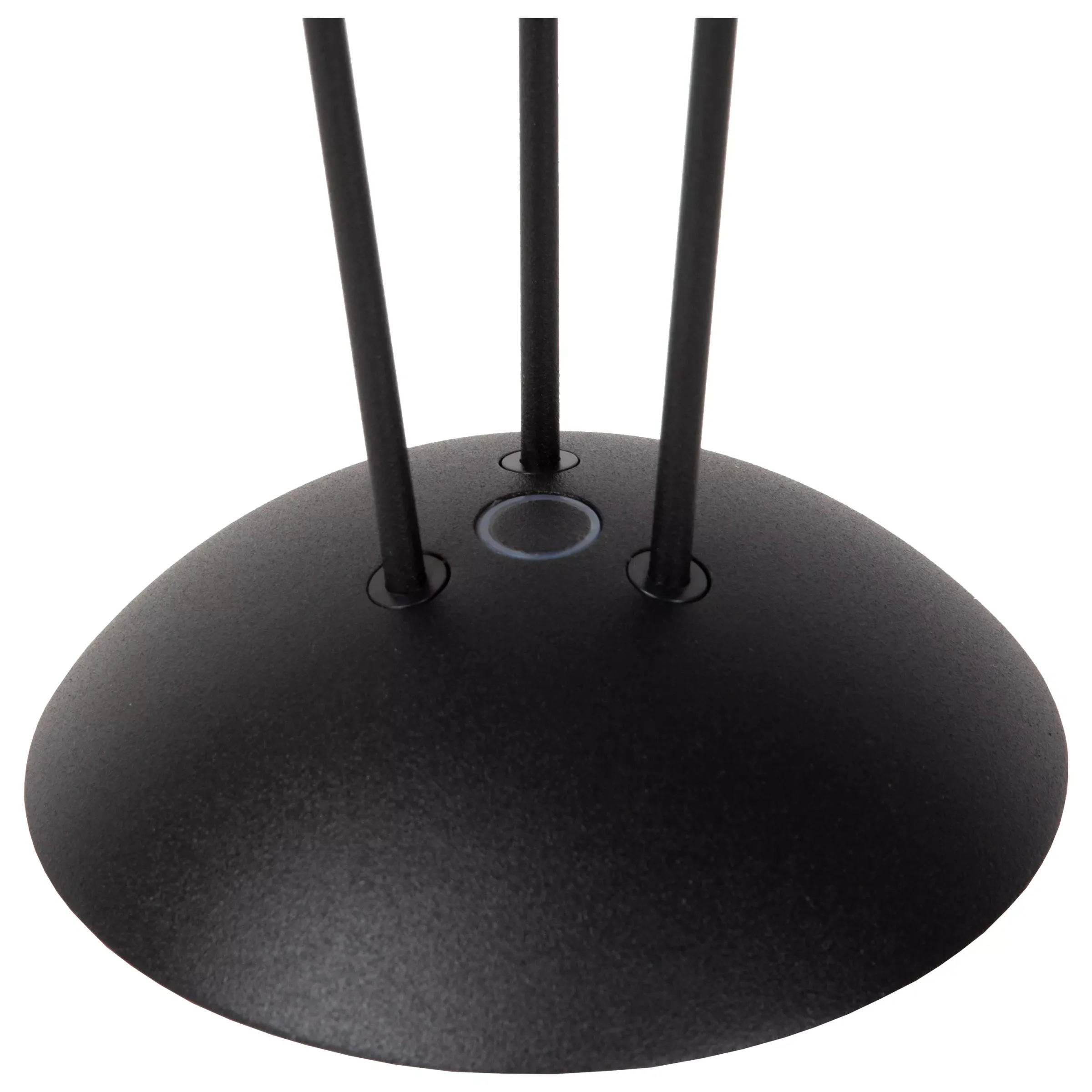 RENEE - Oplaadbare Tafellamp Binnen/Buiten - Accu/Batterij - Ø 12,3 cm - LED Dim to warm - 1x2,2W 2700K/3000K - IP54 - Met draadloos oplaadstation - Zwart*Lucide Hot