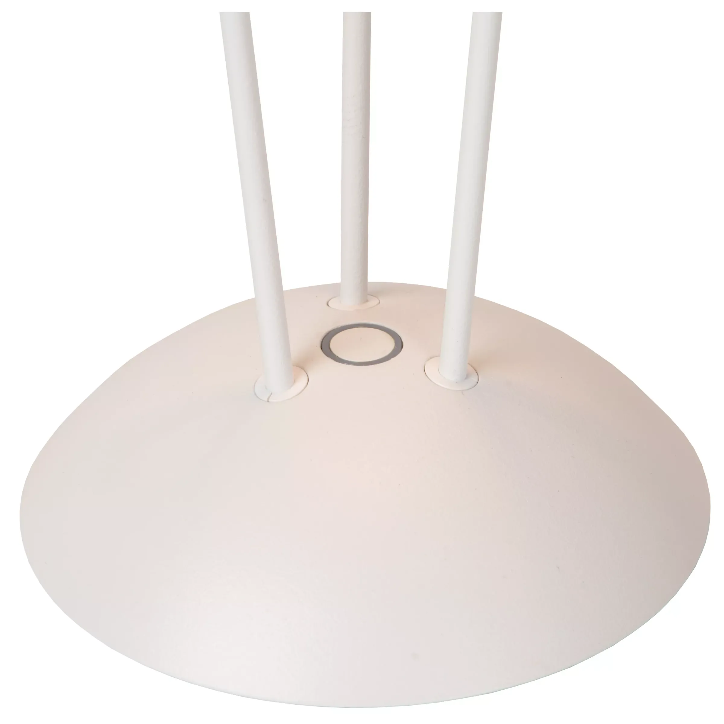 RENEE - Oplaadbare Tafellamp Binnen/Buiten - Accu/Batterij - Ø 12,3 cm - LED Dim to warm - 1x2,2W 2700K/3000K - IP54 - Met draadloos oplaadstation - Wit*Lucide Flash Sale