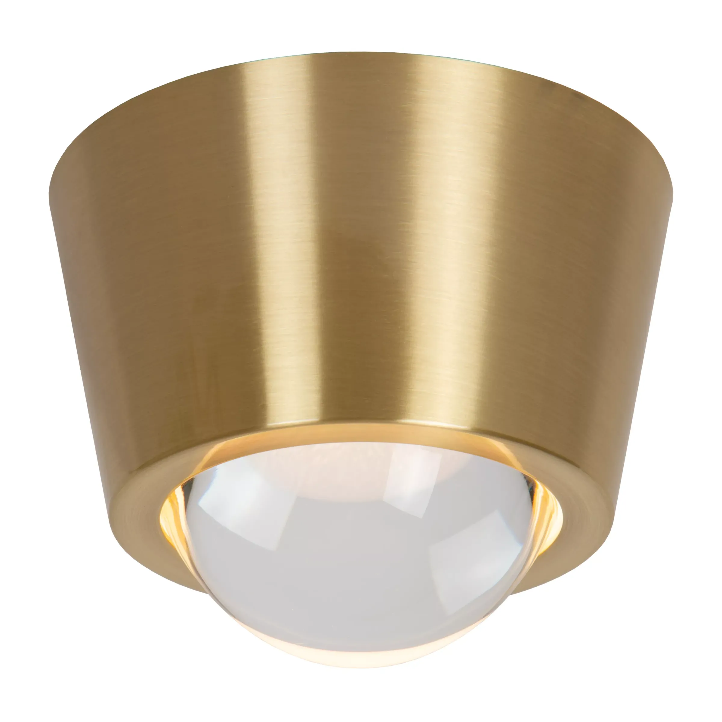 RIGON - Plafonnière - Ø 9 cm - LED - 1x7W 3000K - Mat Goud / Messing*Lucide Sale