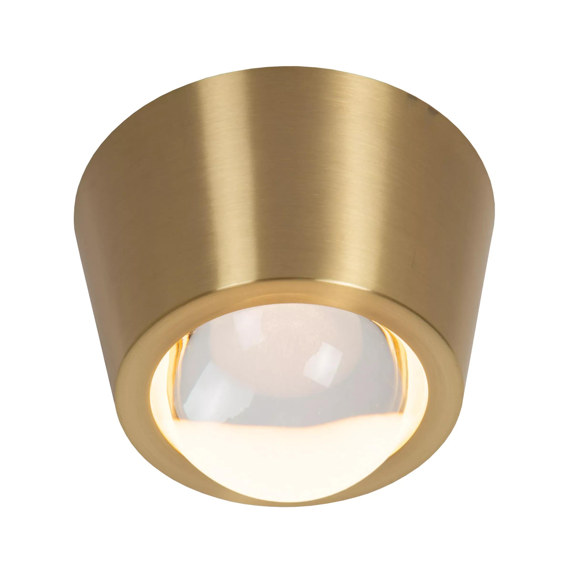 RIGON - Plafonnière - Ø 9 cm - LED - 1x7W 3000K - Mat Goud / Messing*Lucide Sale