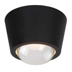 RIGON - Plafonnière - Ø 9 cm - LED - 1x6W 3000K - Zwart*Lucide Cheap