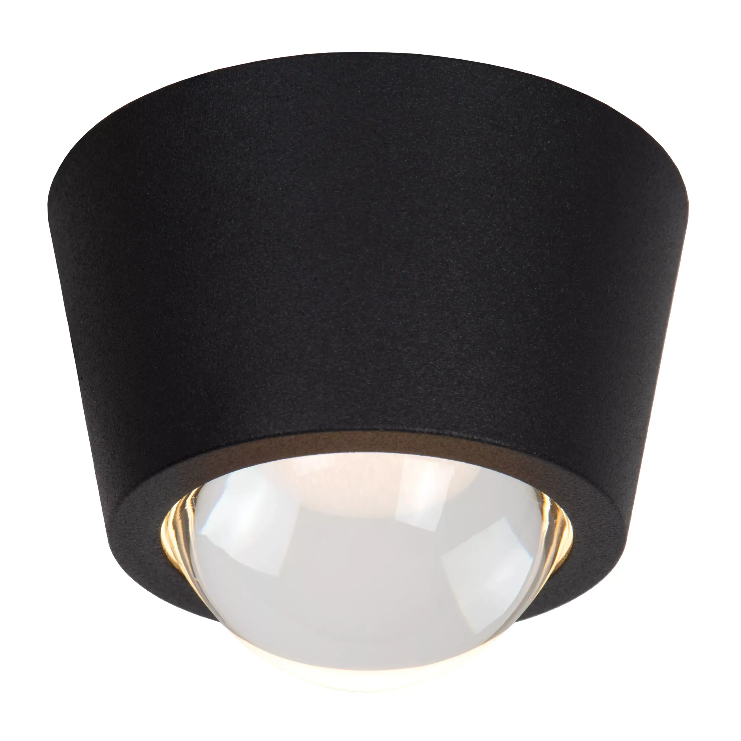 RIGON - Plafonnière - Ø 9 cm - LED - 1x6W 3000K - Zwart*Lucide Cheap