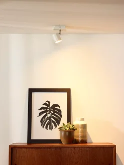 RILOU - Plafondspot - LED Dimb. - GU10 - 1x5W 3000K - Wit*Lucide Online