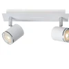 RILOU - Plafondspot - LED Dimb. - GU10 - 2x5W 3000K - Wit*Lucide Discount