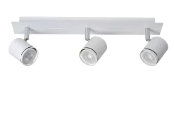 RILOU - Plafondspot - LED Dimb. - GU10 - 3x5W 3000K - Wit*Lucide Shop