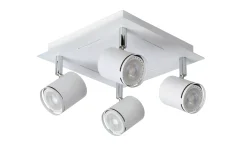 RILOU - Plafondspot - LED Dimb. - GU10 - 4x5W 3000K - Wit*Lucide Outlet
