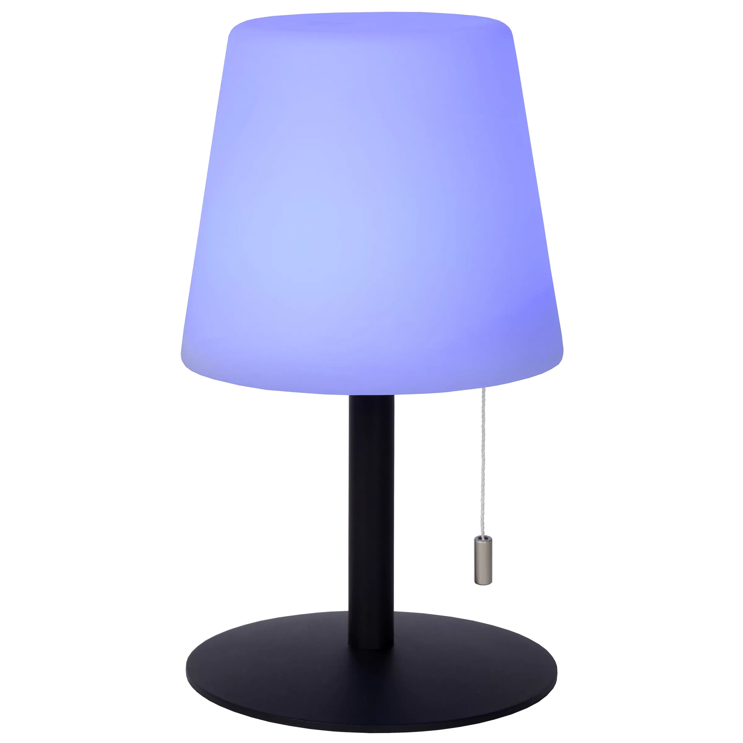 RIO - Oplaadbare Tafellamp Binnen/Buiten - Accu/Batterij - Ø 15,5 cm - LED Dimb. - 1x1,8W 3000K - IP44 - RGB - Multicolor*Lucide Flash Sale