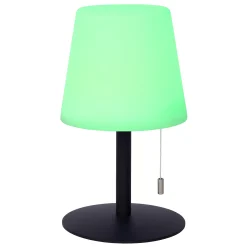RIO - Oplaadbare Tafellamp Binnen/Buiten - Accu/Batterij - Ø 15,5 cm - LED Dimb. - 1x1,8W 3000K - IP44 - RGB - Multicolor*Lucide Flash Sale