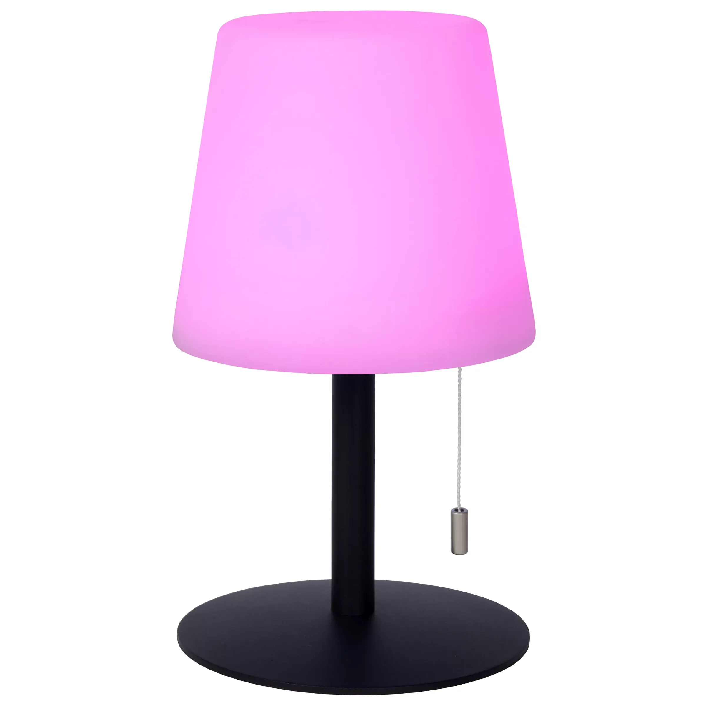 RIO - Oplaadbare Tafellamp Binnen/Buiten - Accu/Batterij - Ø 15,5 cm - LED Dimb. - 1x1,8W 3000K - IP44 - RGB - Multicolor*Lucide Flash Sale