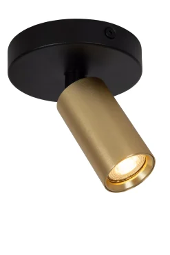 RITMO - Plafondspot - Ø 10 cm - 1xGU10 (MR11) - Mat Goud / Messing*Lucide Sale