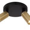 RITMO - Plafondspot - Ø 15 cm - 2xGU10 (MR11) - Mat Goud / Messing*Lucide New