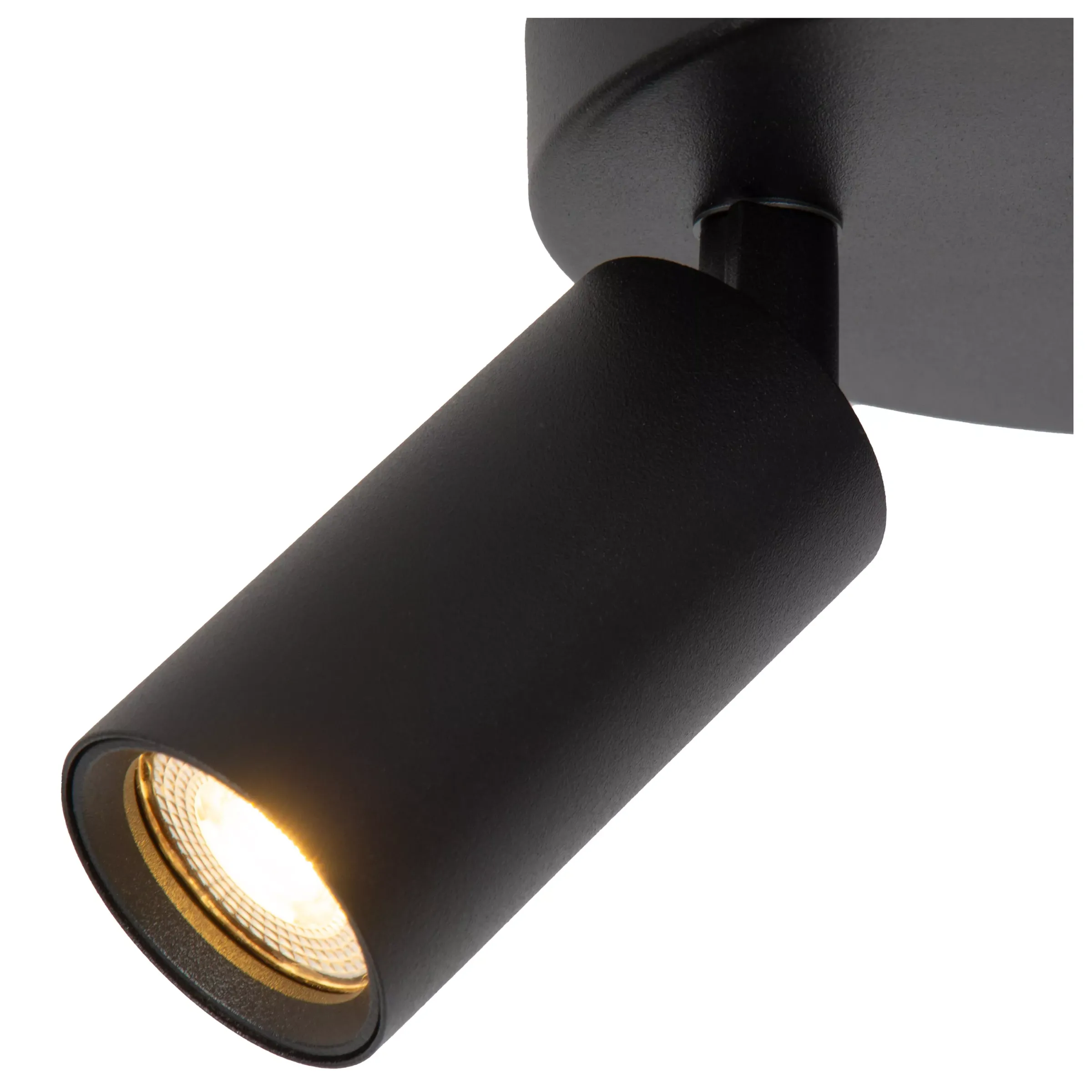RITMO - Plafondspot - Ø 15 cm - 2xGU10 (MR11) - Zwart*Lucide Hot