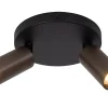 RITMO - Plafondspot - Ø 15 cm - 2xGU10 (MR11) - Koffie*Lucide Clearance