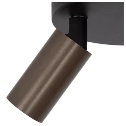 RITMO - Plafondspot - Ø 15 cm - 2xGU10 (MR11) - Koffie*Lucide Clearance
