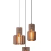 ROLLO - Hanglamp - 3xE27 - Taupe*Lucide Outlet