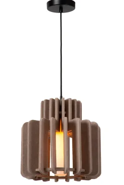 ROLLO - Hanglamp - 1xE27 - Taupe*Lucide Best