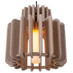 ROLLO - Hanglamp - 1xE27 - Taupe*Lucide Hot
