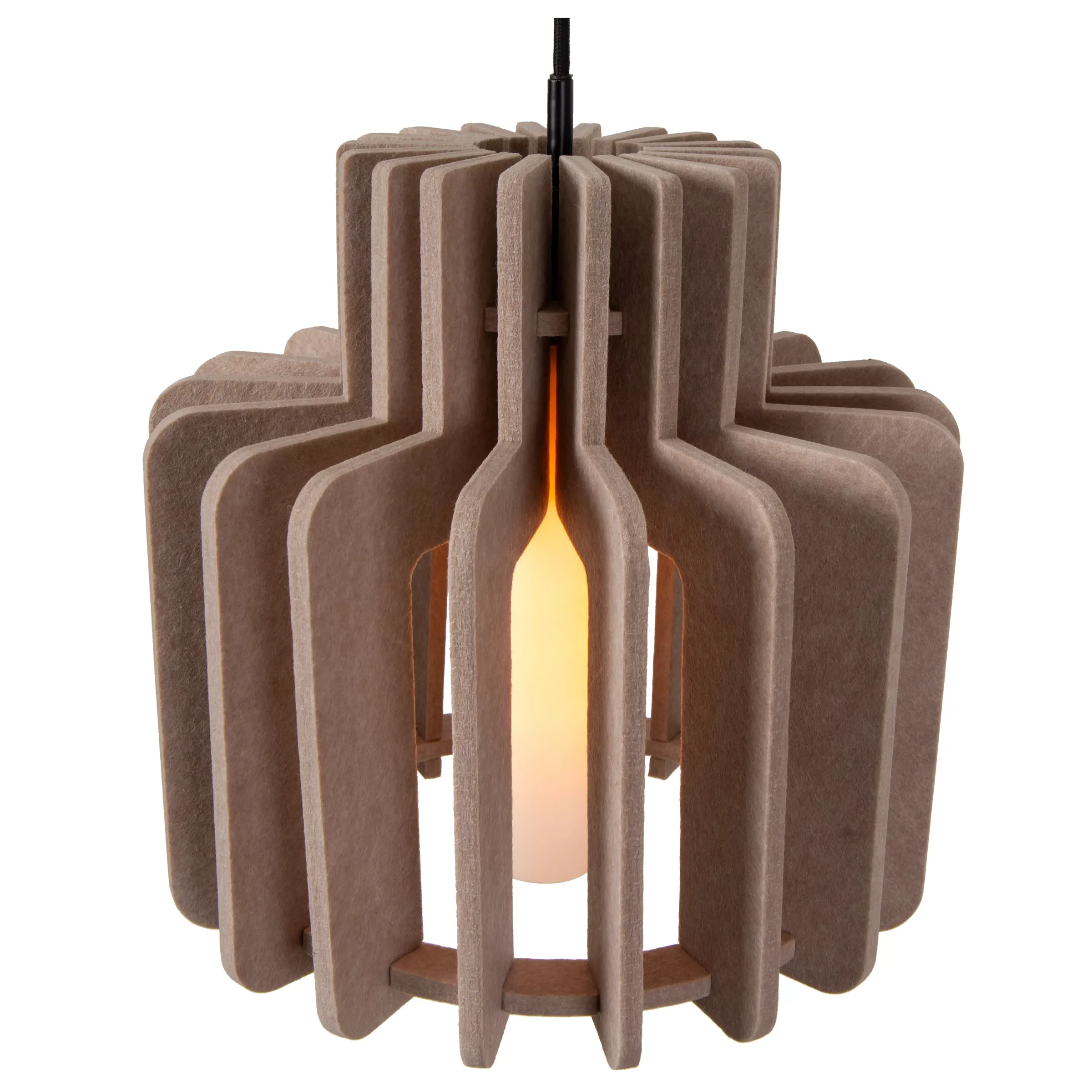 ROLLO - Hanglamp - 1xE27 - Taupe*Lucide Hot