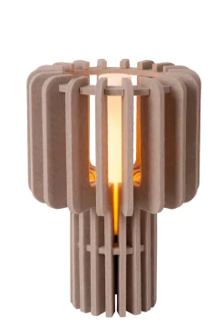 ROLLO - Tafellamp - 1xE27 - Taupe*Lucide Online