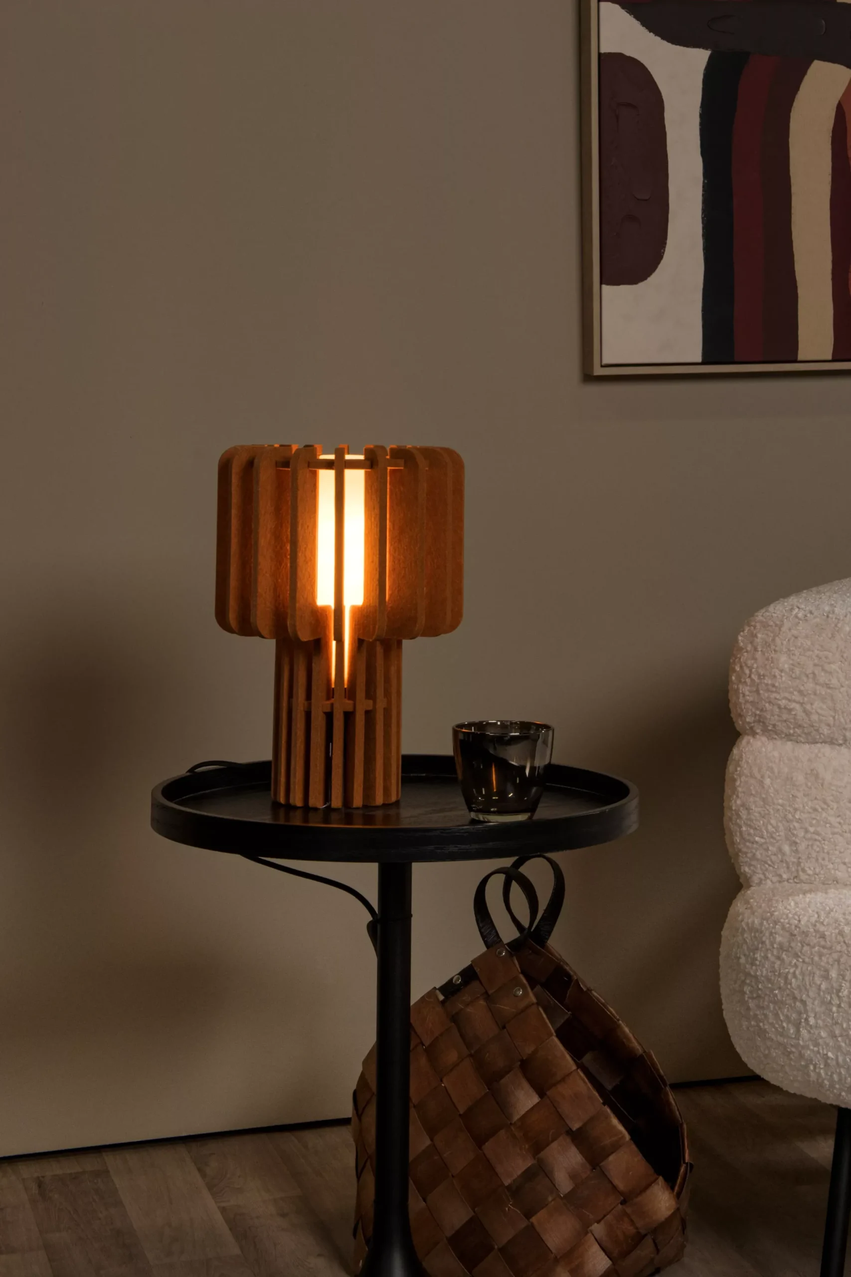 ROLLO - Tafellamp - 1xE27 - Terracotta*Lucide Online