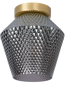 ROSALIND - Plafonnière - Ø 21 cm - 1xE27 - Fumé*Lucide Outlet