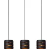 ROSAS - Hanglamp - 3xE27 - Zwart*Lucide Cheap