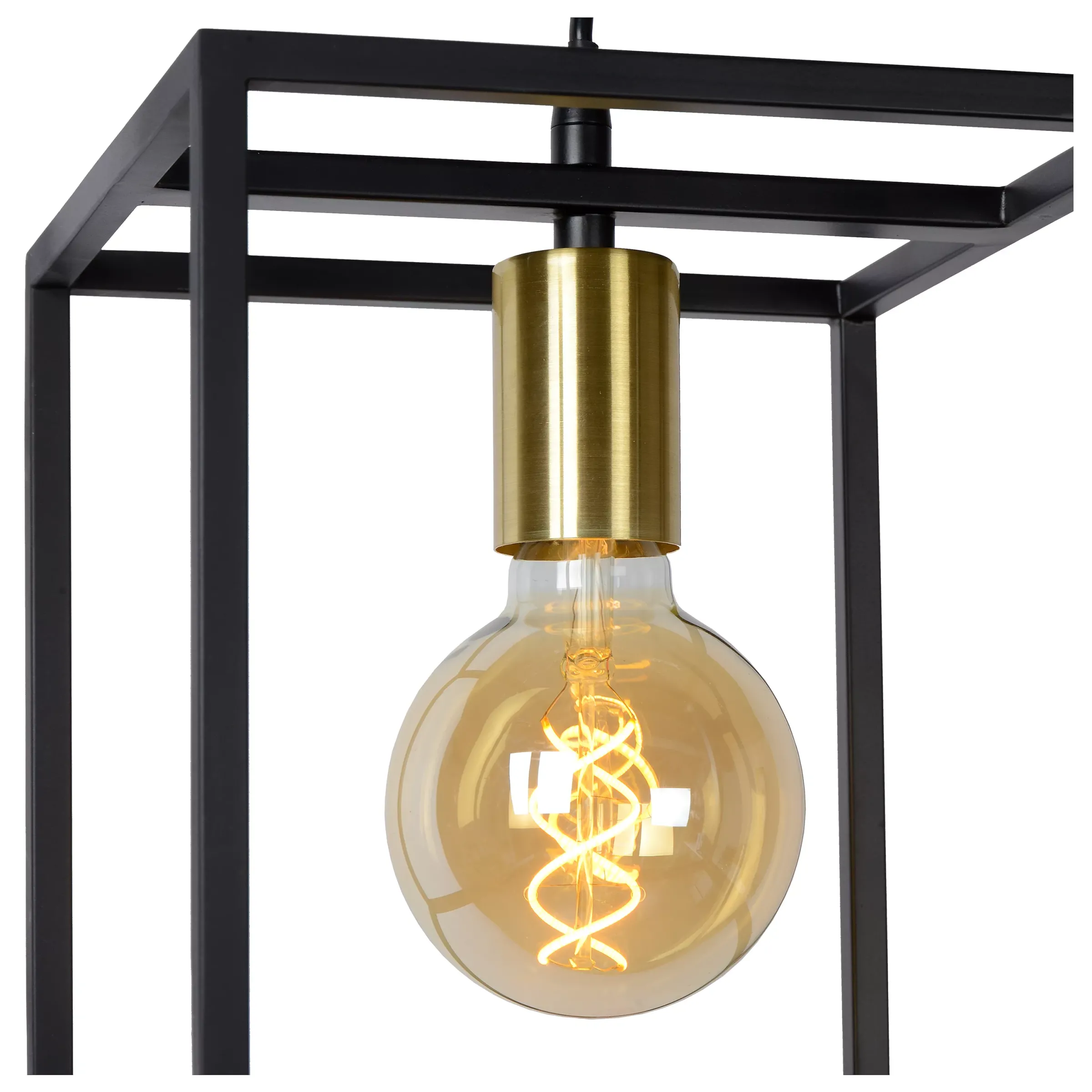RUBEN - Hanglamp - 1xE27 - Zwart*Lucide Store