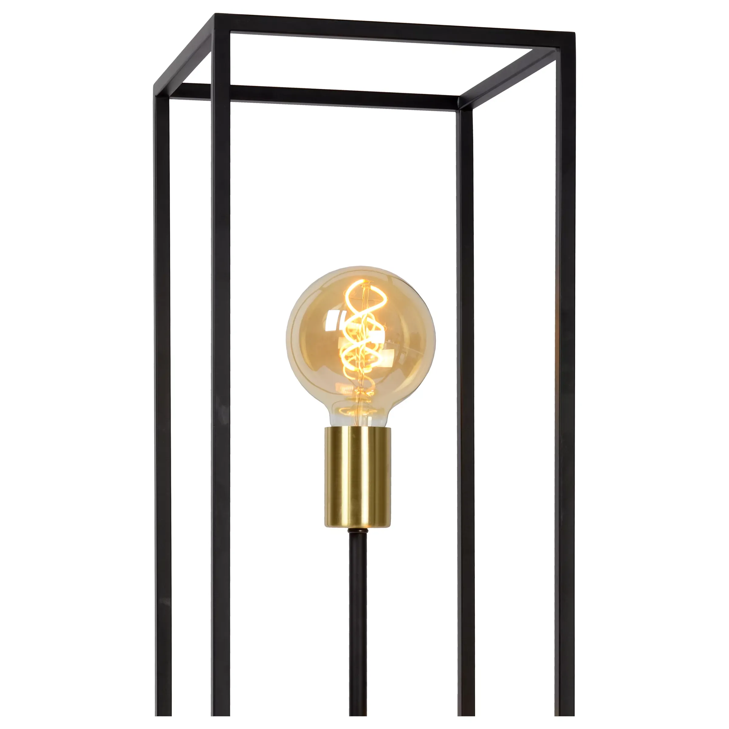 RUBEN - Vloerlamp - 3xE27 - Zwart*Lucide Cheap