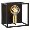 RUBEN - Wandlamp - 1xE27 - Zwart*Lucide Discount