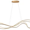 SARDANA - Hanglamp - LED Dimb. - 1x54W 2700K - Mat Goud / Messing*Lucide Cheap