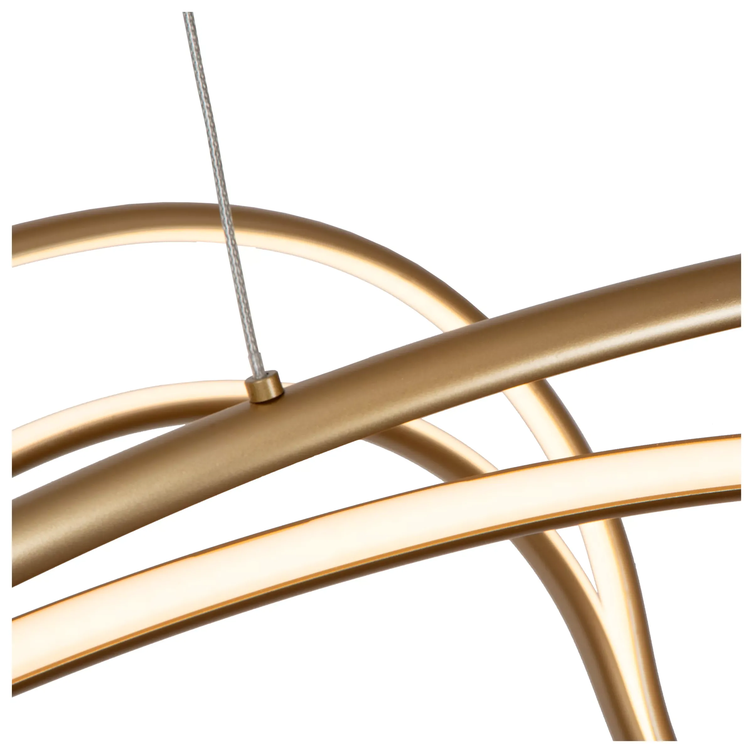 SARDANA - Hanglamp - LED Dimb. - 1x54W 2700K - Mat Goud / Messing*Lucide Cheap