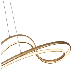 SARDANA - Hanglamp - LED Dimb. - 1x54W 2700K - Mat Goud / Messing*Lucide Cheap