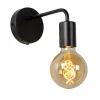 SCOTT - Wandlamp - 1xE27 - Zwart*Lucide Clearance