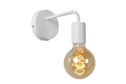 SCOTT - Wandlamp - 1xE27 - Wit*Lucide Clearance