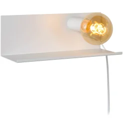 SEBO - Bedlamp / Wandlamp - 1xE27 - Wit*Lucide Fashion