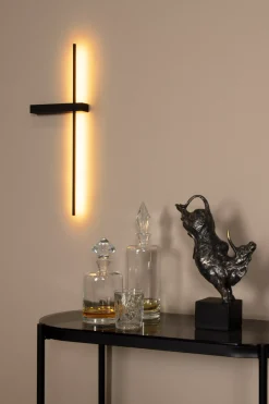 SEGIN - Wandlamp - LED - 1x6W 2700K - Zwart*Lucide Fashion