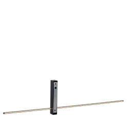 SEGIN - Wandlamp - LED - 1x10W 2700K - Zwart*Lucide Discount