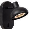 SENSAS - Bedlamp / Wandlamp - 1xGU10 (ES111) - Zwart*Lucide Online