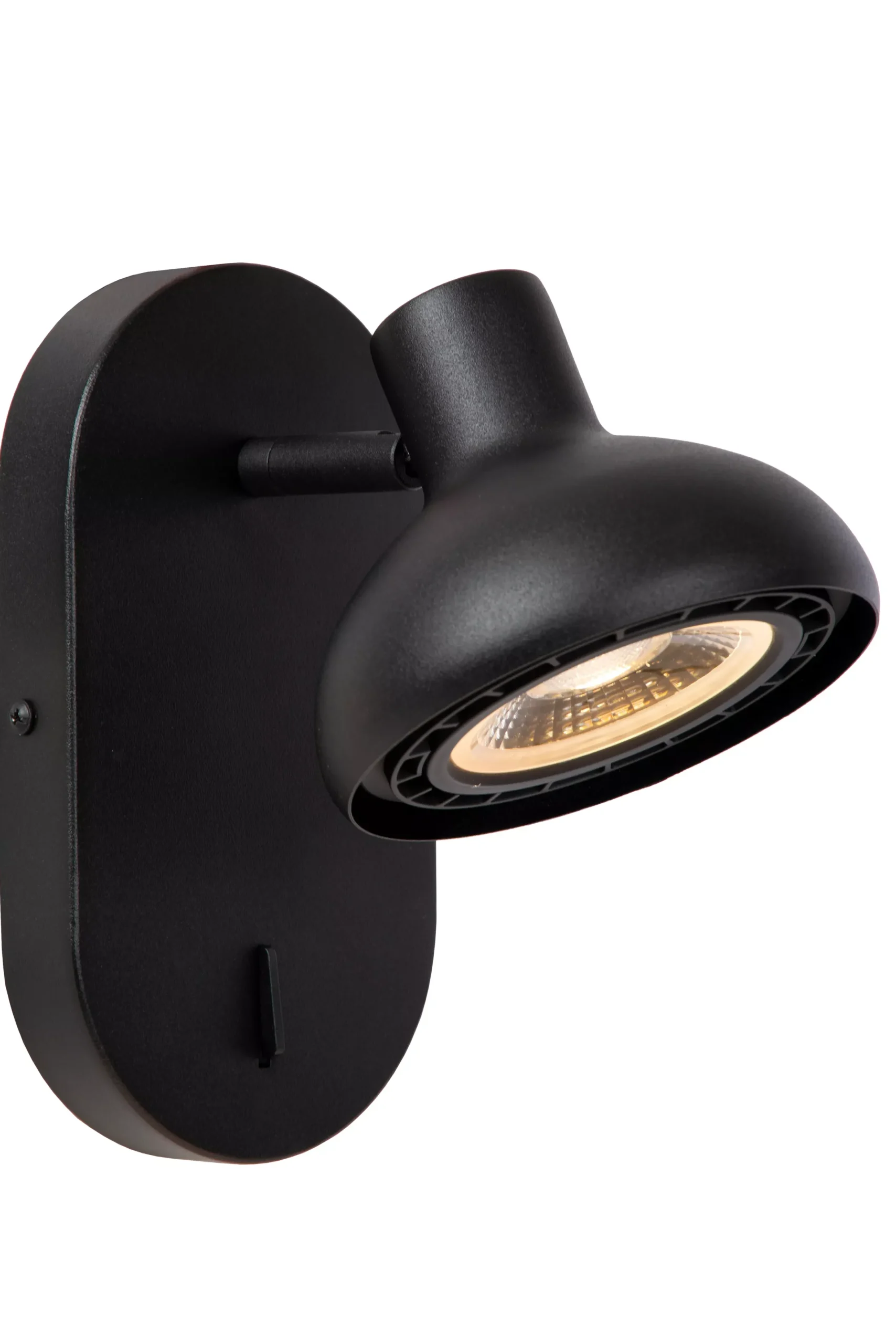 SENSAS - Bedlamp / Wandlamp - 1xGU10 (ES111) - Zwart*Lucide Online