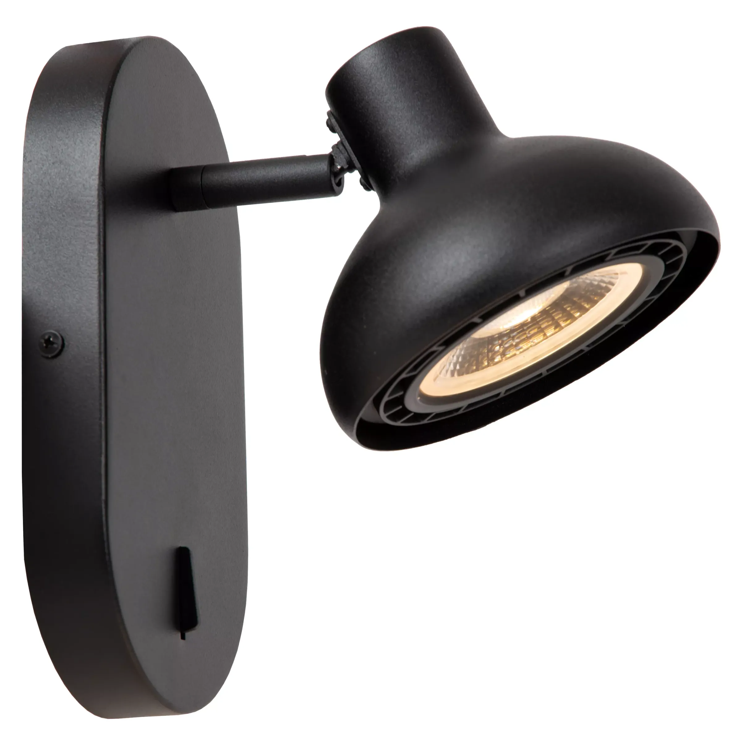 SENSAS - Bedlamp / Wandlamp - 1xGU10 (ES111) - Zwart*Lucide Online