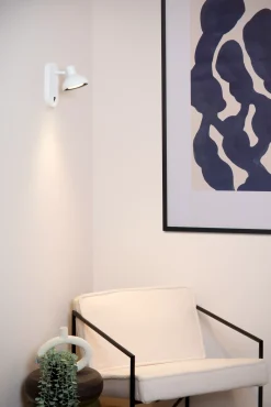 SENSAS - Bedlamp / Wandlamp - 1xGU10 (ES111) - Wit*Lucide Hot