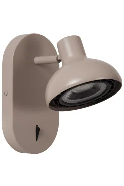 SENSAS - Bedlamp / Wandlamp - 1xGU10 (ES111) - Beige*Lucide Cheap
