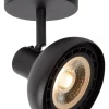 SENSAS - Plafondspot - 1xGU10 (ES111) - Zwart*Lucide Hot