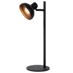 SENSAS - Tafellamp - Ø 18 cm - 1xGU10 (ES111) - Zwart*Lucide Best