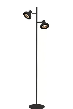 SENSAS - Vloerlamp - 2xGU10 (ES111) - Zwart*Lucide Best Sale