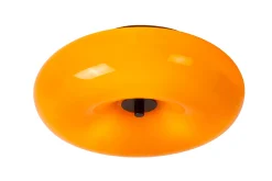 SENTINO - Plafonnière - Ø 30 cm - 3xG9 - Oranje*Lucide Fashion