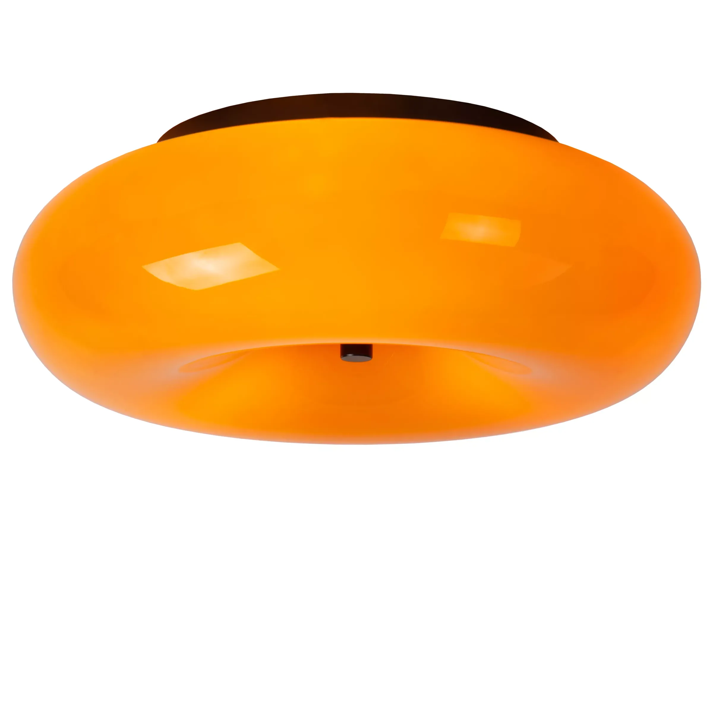 SENTINO - Plafonnière - Ø 30 cm - 3xG9 - Oranje*Lucide Fashion
