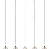 SENTUBAL - Hanglamp - LED Dimb. - 5x5,3W 2700K - Zwart*Lucide Cheap